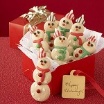 Kids Christmas Treats — Spiral Snowman, Reindeer Cookies, Marshmallow Snowmen, Melted Snowman and Cute Snowman Cookies