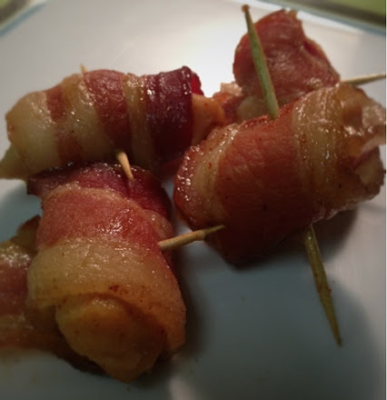 Sweet Chicken Bacon Wraps