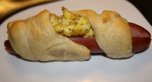 Wiener and Egg Crescent Dogs - addicted to recipes