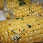 Corn on the Cob with Parmesan Cheese