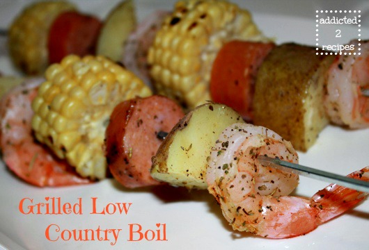 Grilled Low Country Boil Kabobs