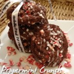 #FBCookieSwap: Peppermint Crunch Chocolate Cookies