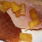 Slow Cooker Maple and Brown Sugar Glazed Ham