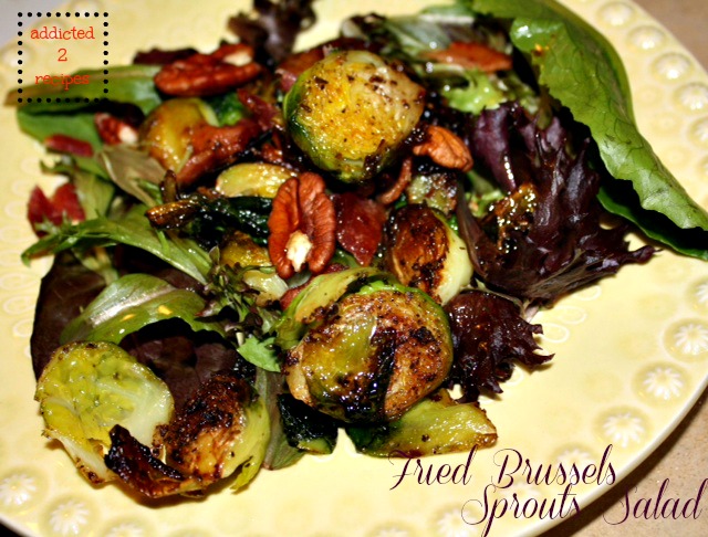 Fried Brussels Sprouts Salad