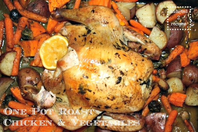 One Pot Roast Chicken & Vegetables