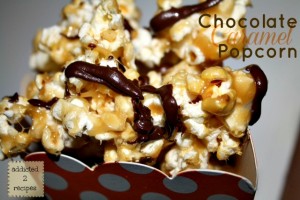 Chocolate Caramel Popcorn