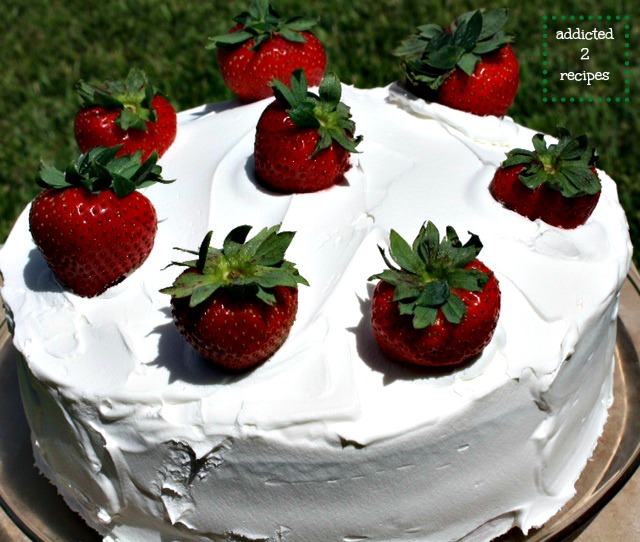 13th bday strawberry cake