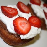Strawberry & Nutella Covered Donuts
