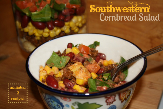 Southwest Cornbread Salad