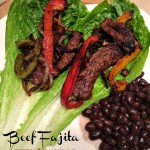 Beef Fajita Lettuce Wrap