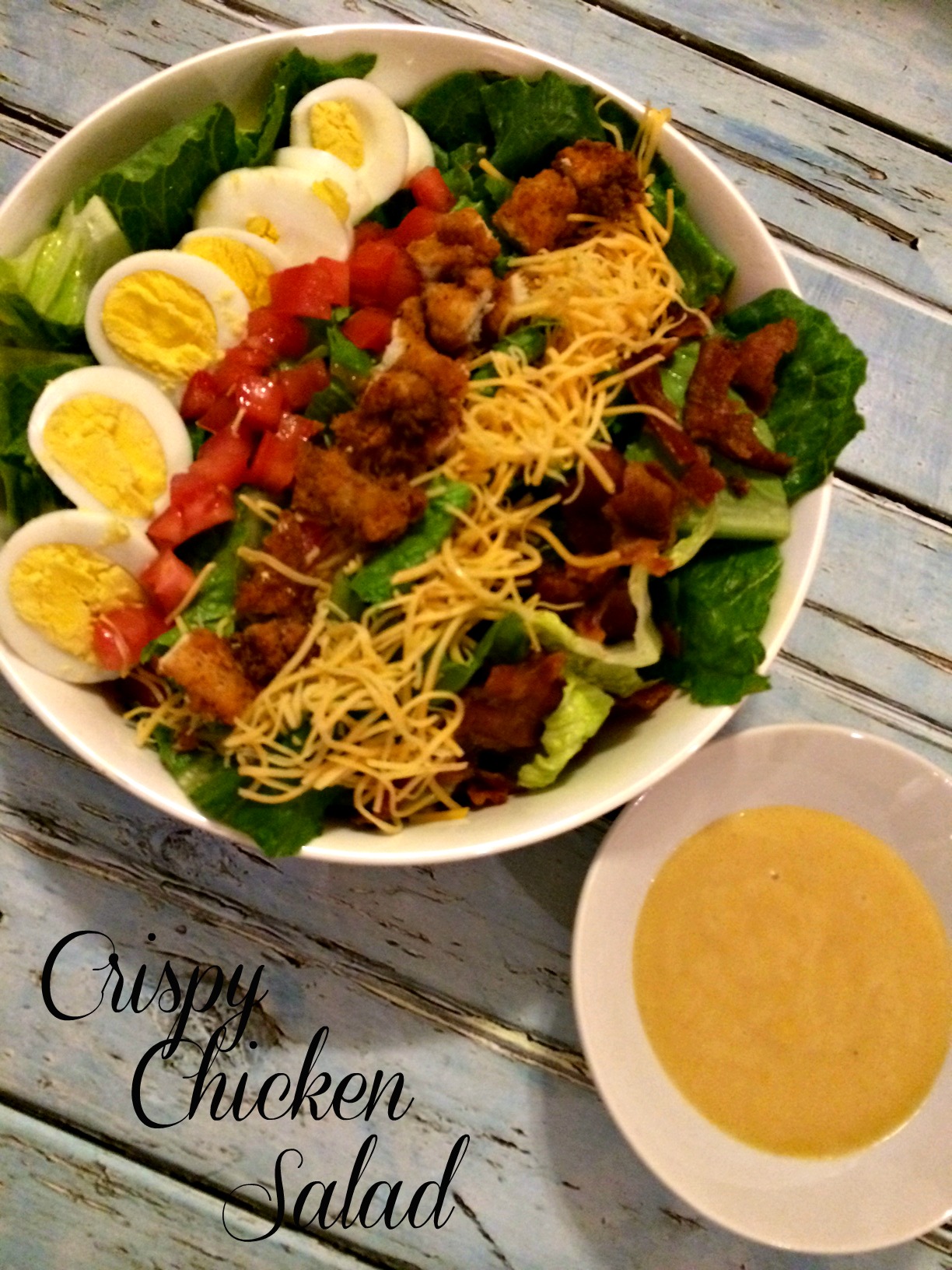 Crispy Chicken Salad - addicted to recipes