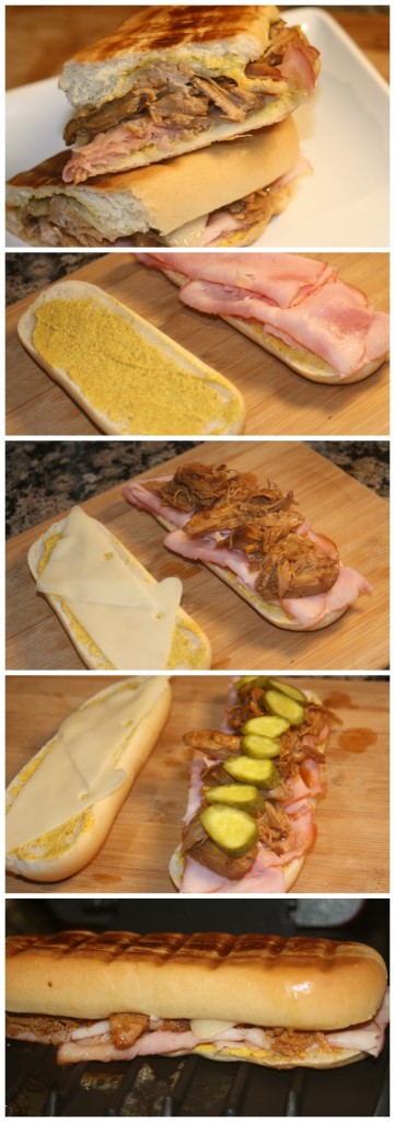 Cuban Sandwich Collage