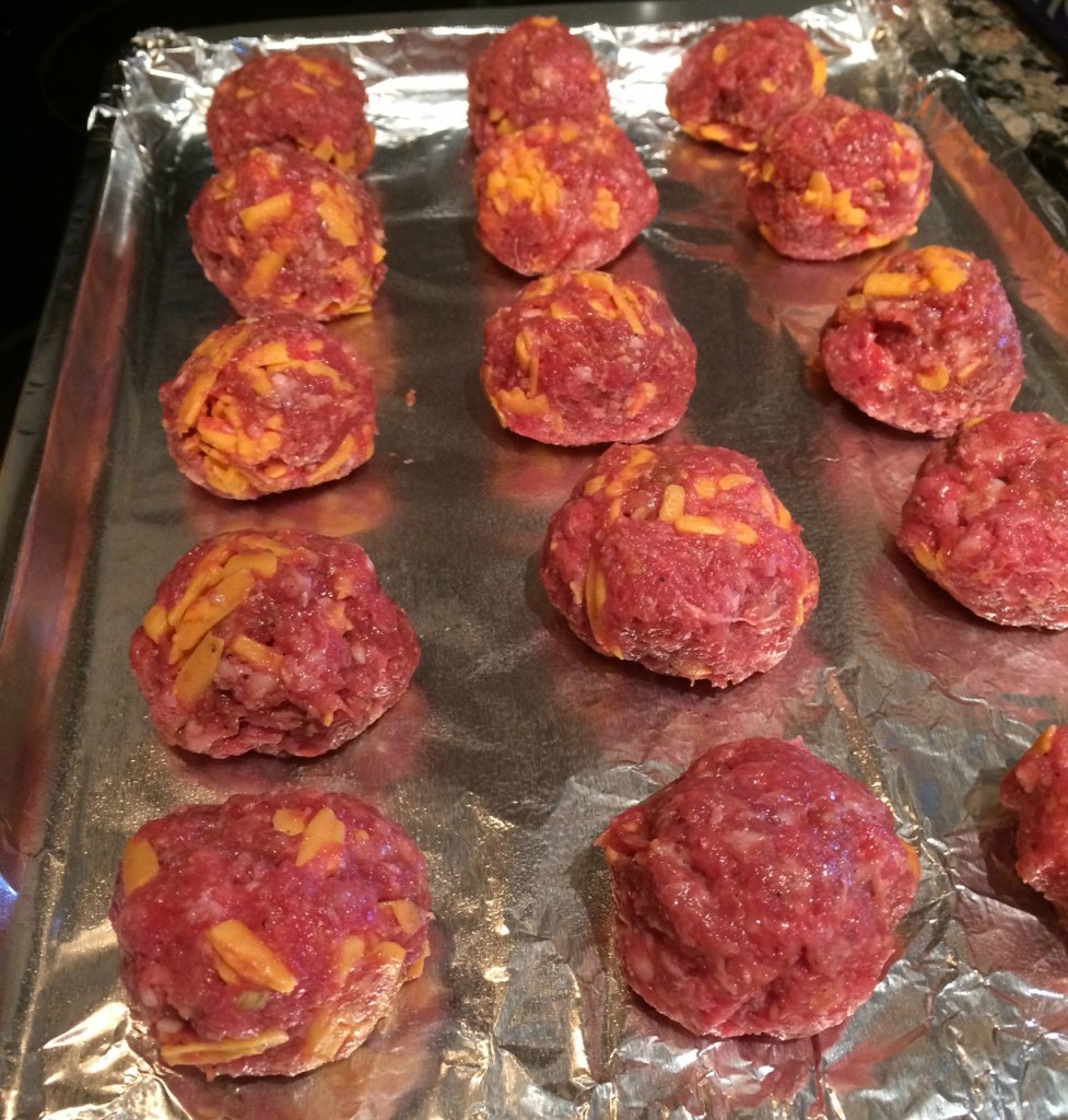 Sausage Balls Prep 2
