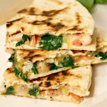 Goat Cheese and Chicken Quesadillas #ReadingFoodie: Final Lap {#FridayReads}