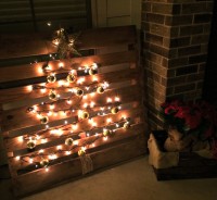 #DIY Christmas Patio Decorations