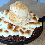 Skillet S’mores Brownies for Two