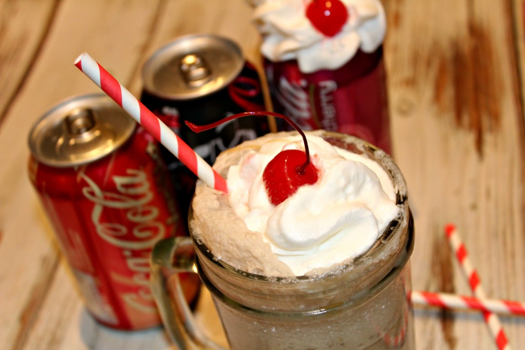 Coke Cream Soda Float