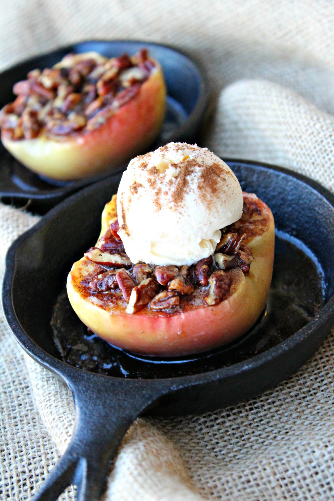 Baked Apples for Two