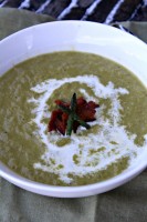 Cream of Asparagus Soup #ReadingFoodie: Stir