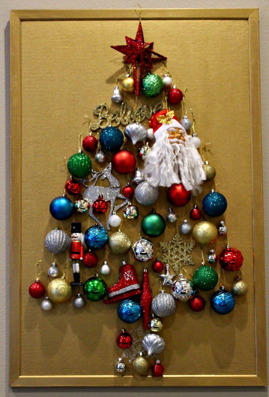 Christmas Tree Bulletin Board