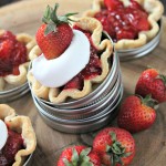 Small Batch Balsamic Strawberry Pies