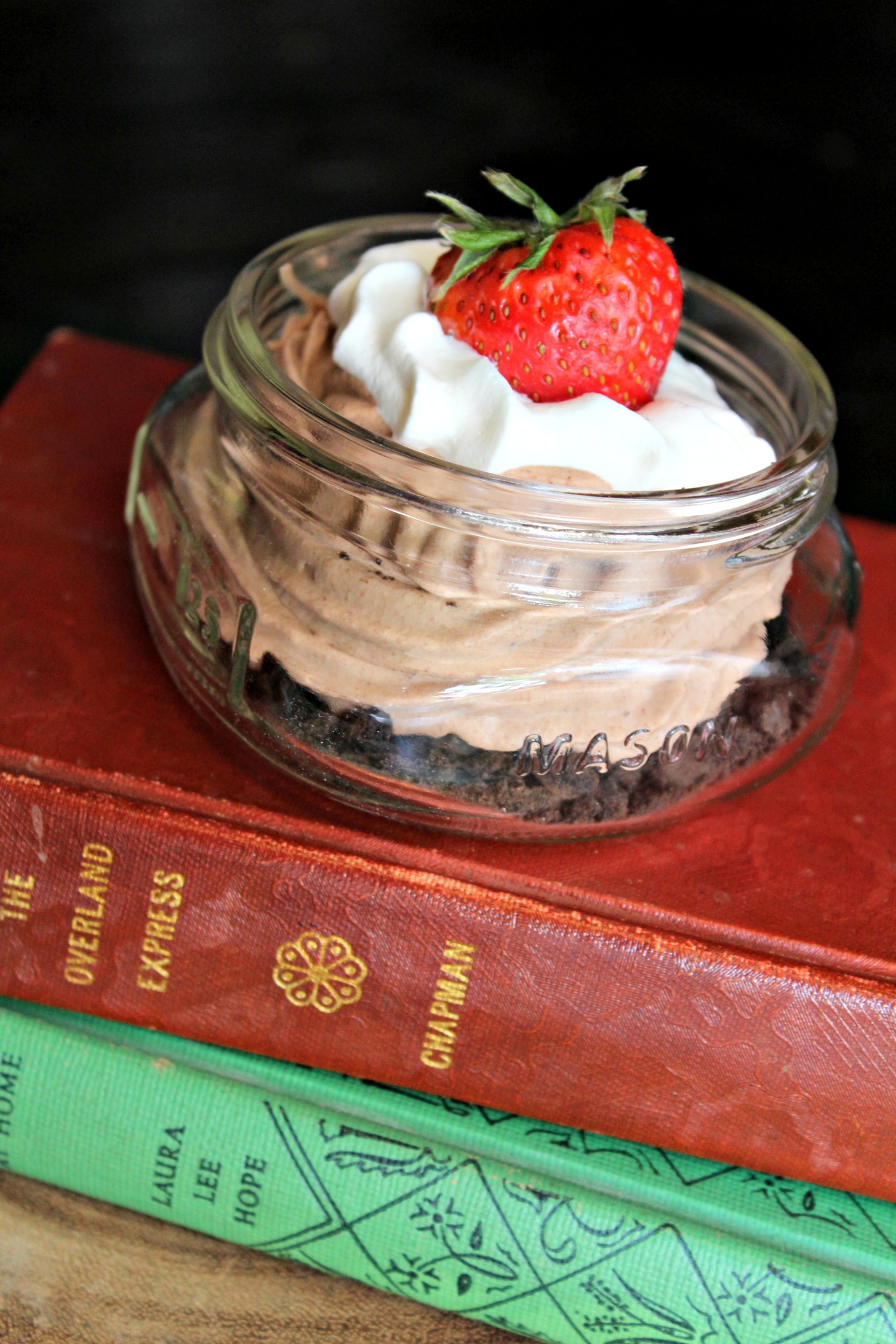 Simple Chocolate Mousse for One