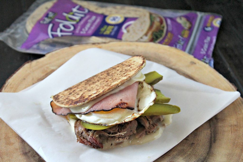 Elevated Cuban Sandwich Wrap FlatoutLove addicted to recipes