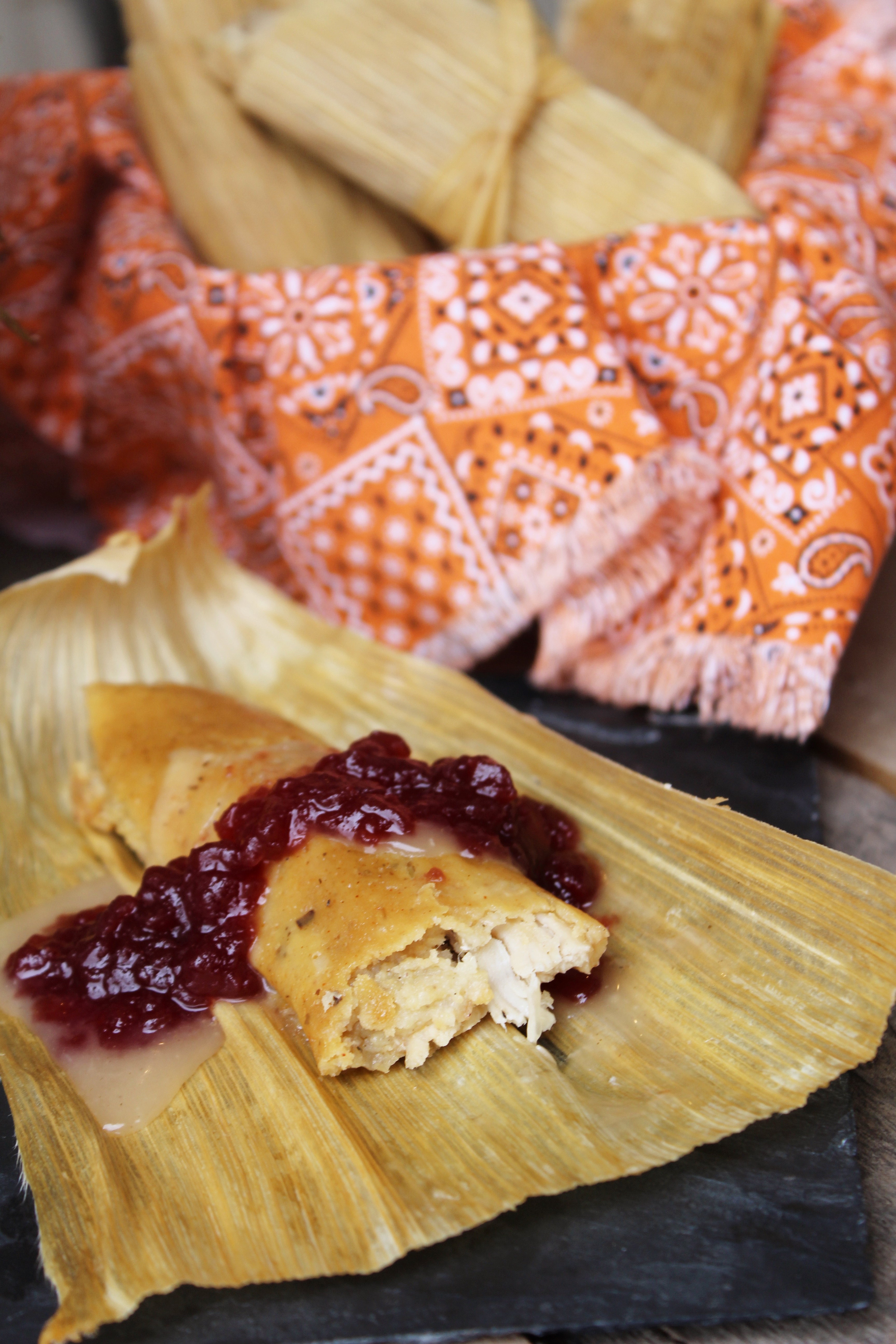 Turkey and Dressing Tamales