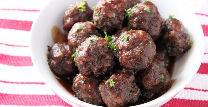 Homemade Meatballs and Coca-Cola BBQ Sauce