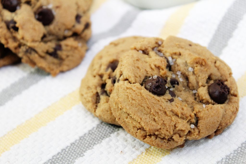 Salted Dulce de Leche Chocolate Chip Cookies