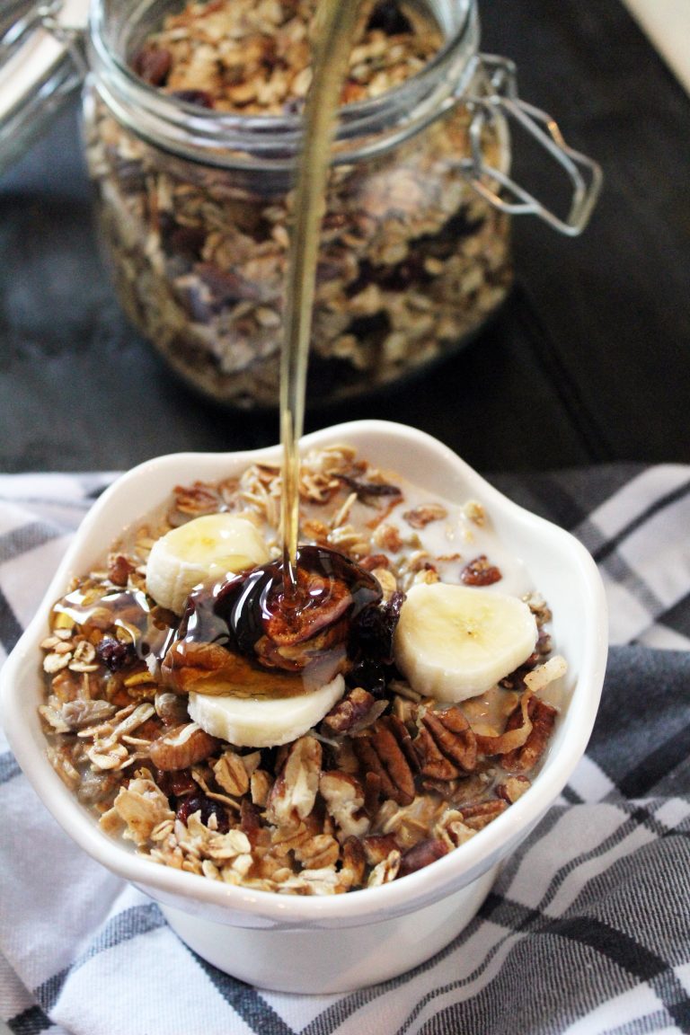 Homemade Maple Muesli addicted to recipes