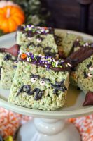 Frankenstein Rice Krispie Treats