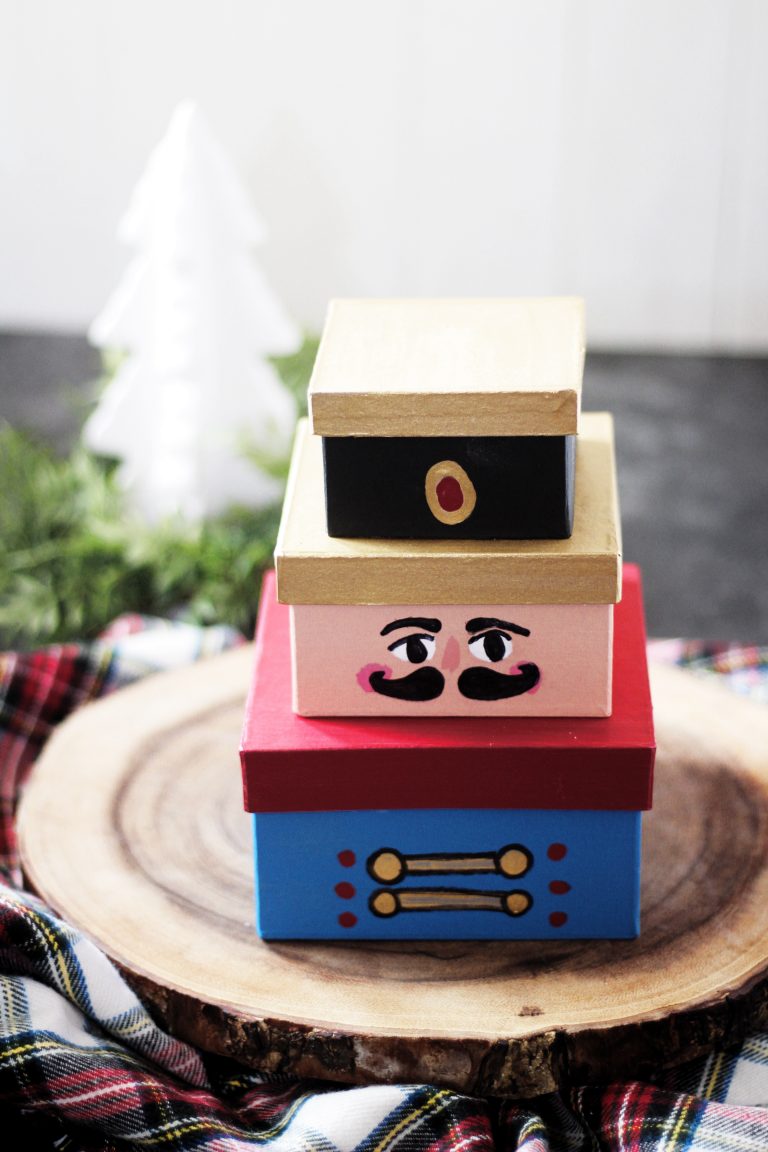 Painted Nutcracker Boxes addicted to recipes