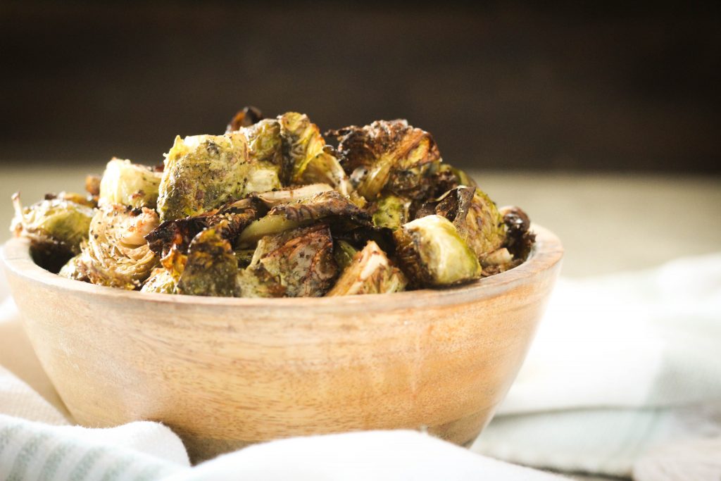 Dijon Roasted Brussels Sprouts