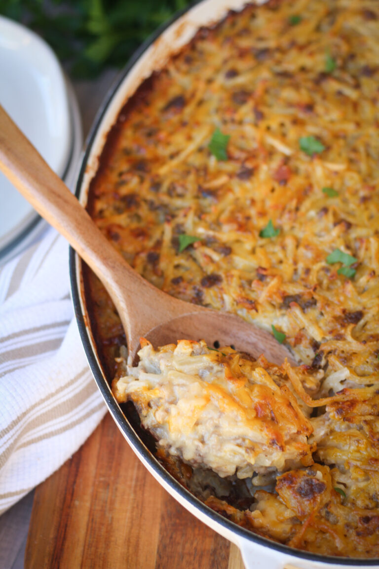 Sausage Potato Casserole addicted to recipes